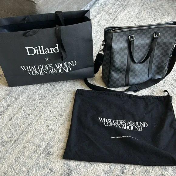 Authentic Louis Vuitton
Damier Graphite tote - Picture 10 of 10